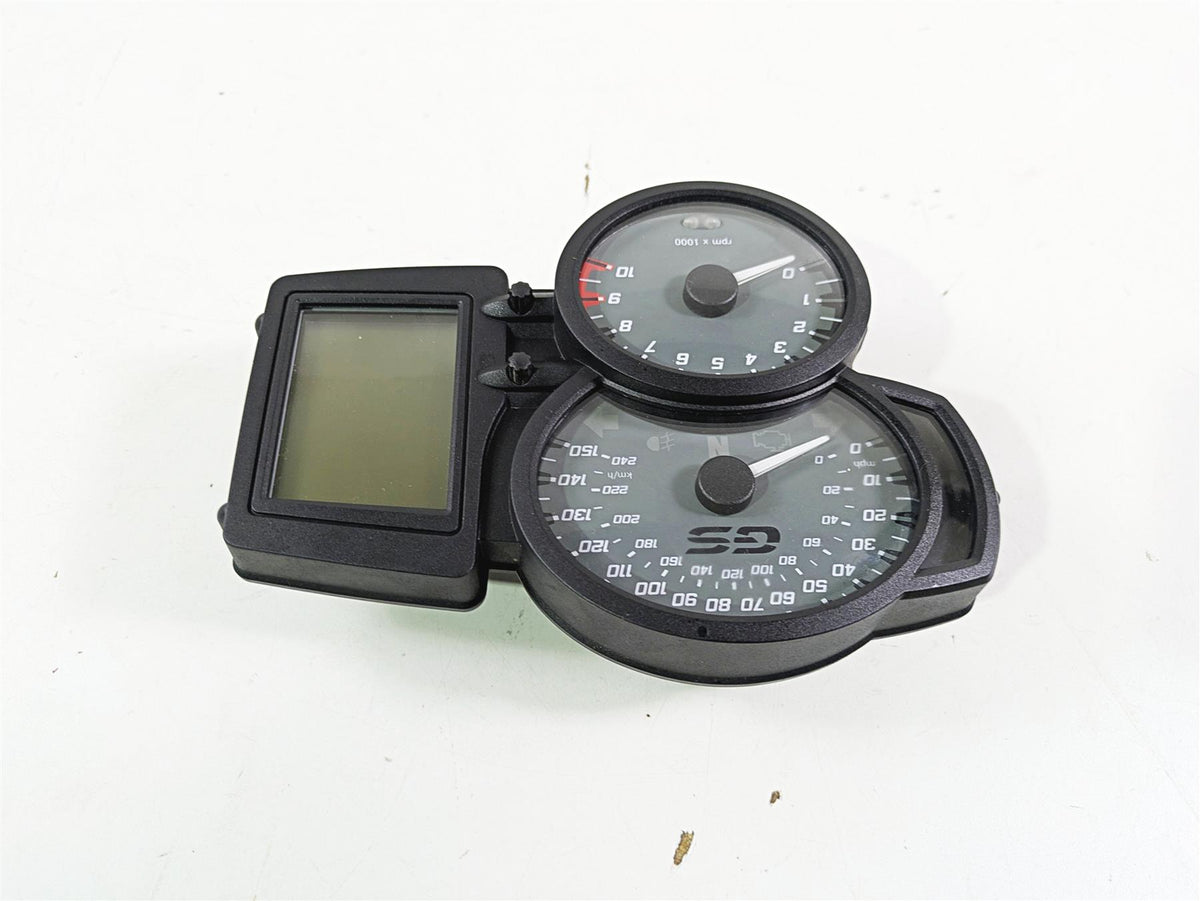 2017 BMW F800GS Adv K75 Speedometer Gauges Instrument 11K 62118555577 {{ shop.shopifyCountryName }} - Mototech271