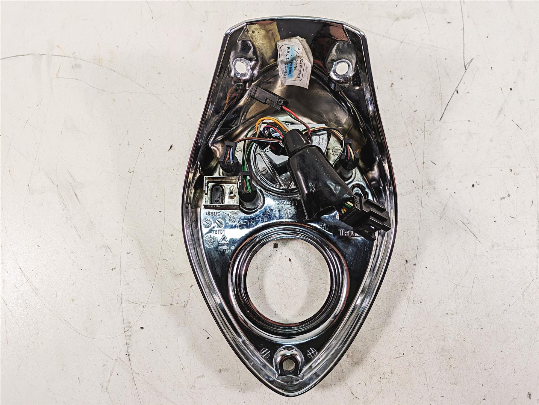 2011 Triumph America Fuel Tank Dash Cover & Instrument Lights T2400802 {{ shop.shopifyCountryName }} - Mototech271