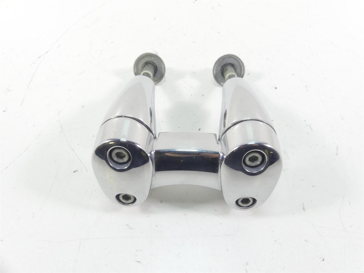 2015 Harley FLD Dyna Switchback Handlebar Chrome Riser Holder Set 55900005 {{ shop.shopifyCountryName }} - Mototech271