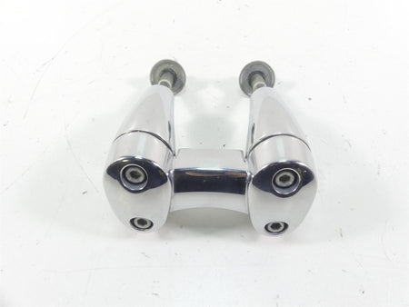 2015 Harley FLD Dyna Switchback Handlebar Chrome Riser Holder Set 55900005 {{ shop.shopifyCountryName }} - Mototech271