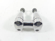 Load image into Gallery viewer, 2015 Harley FLD Dyna Switchback Handlebar Chrome Riser Holder Set 55900005 | Mototech271
