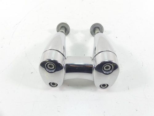 2015 Harley FLD Dyna Switchback Handlebar Chrome Riser Holder Set 55900005 | Mototech271