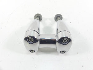 2015 Harley FLD Dyna Switchback Handlebar Chrome Riser Holder Set 55900005 | Mototech271