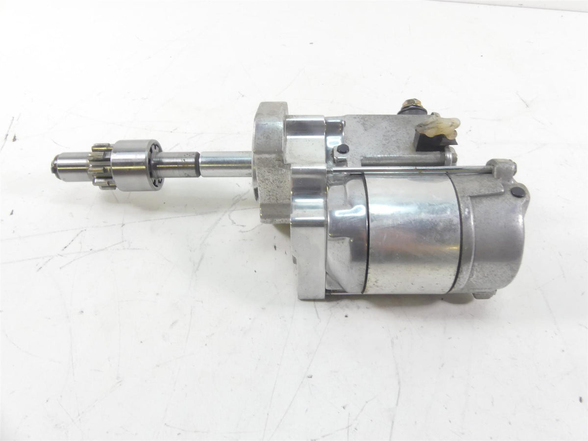2001 Indian Centennial Scout Aluminum Polished Engine Starter Motor 94-090 {{ shop.shopifyCountryName }} - Mototech271