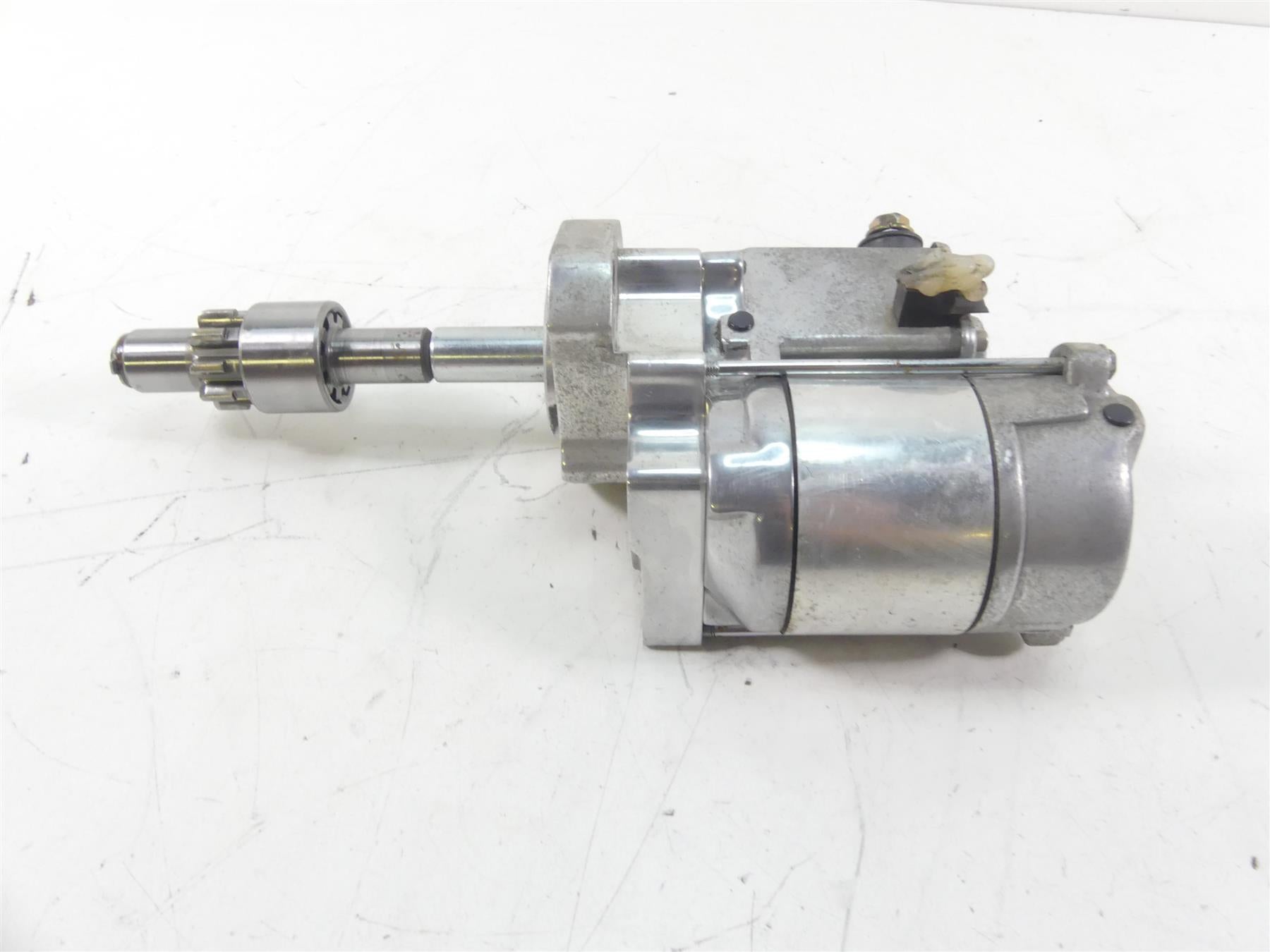 2001 Indian Centennial Scout Aluminum Polished Engine Starter Motor 94-090 {{ shop.shopifyCountryName }} - Mototech271