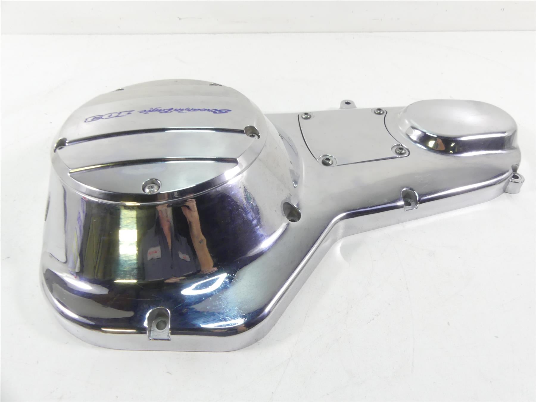 2004 Harley FLHTC SE CVO Electra Glide Outer Primary Drive Clutch Cover {{ shop.shopifyCountryName }} - Mototech271