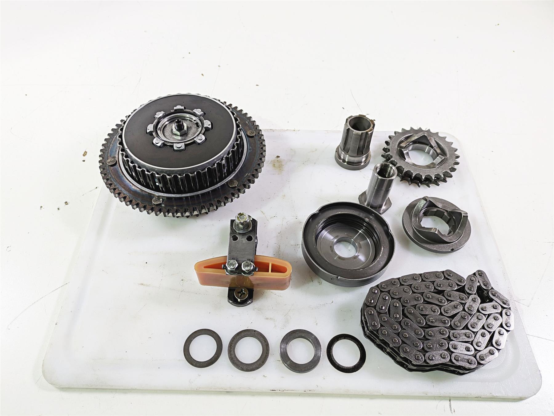 1992 Harley FLSTC Softail Heritage Primary Drive Clutch Kit 13k 37707-90