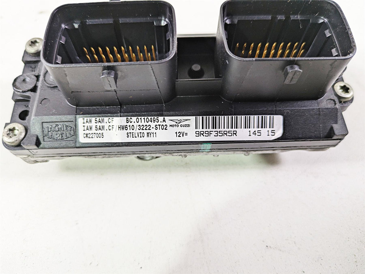 2016 Moto Guzzi Stelvio 1200 8V NTX Cdi Ecu Ecm Engine Control Module 897634 {{ shop.shopifyCountryName }} - Mototech271