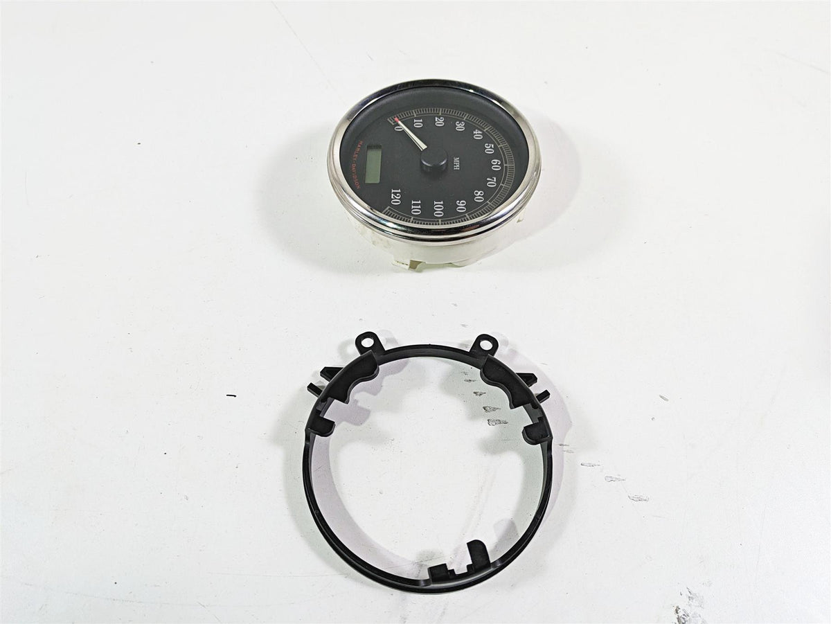 2008 Harley FLSTC Softail Heritage Speedometer Gauge Instrument - 18k 67033-08 {{ shop.shopifyCountryName }} - Mototech271