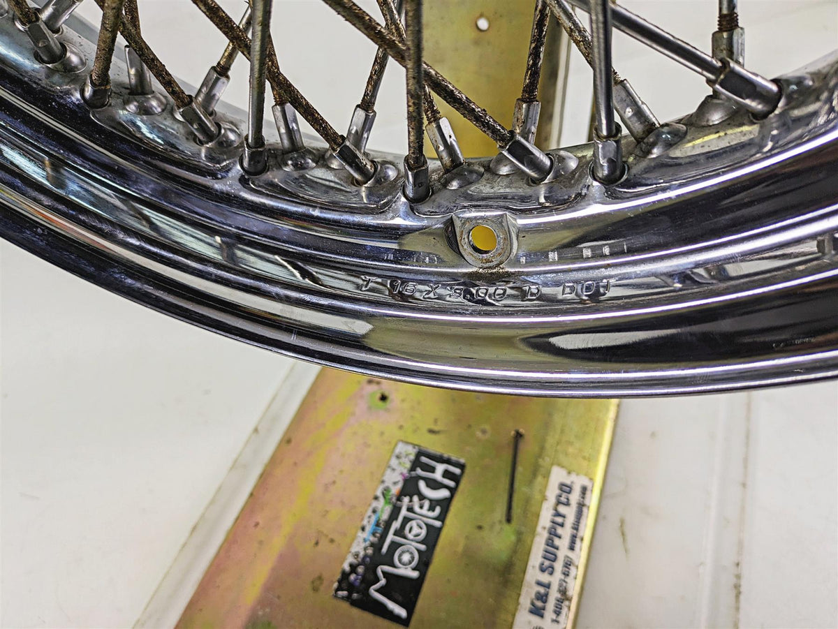 Harley Davidson Softail 16x3 Rear 80 Spokes Wheel Rim 3/4" Axle 42962-04 {{ shop.shopifyCountryName }} - Mototech271