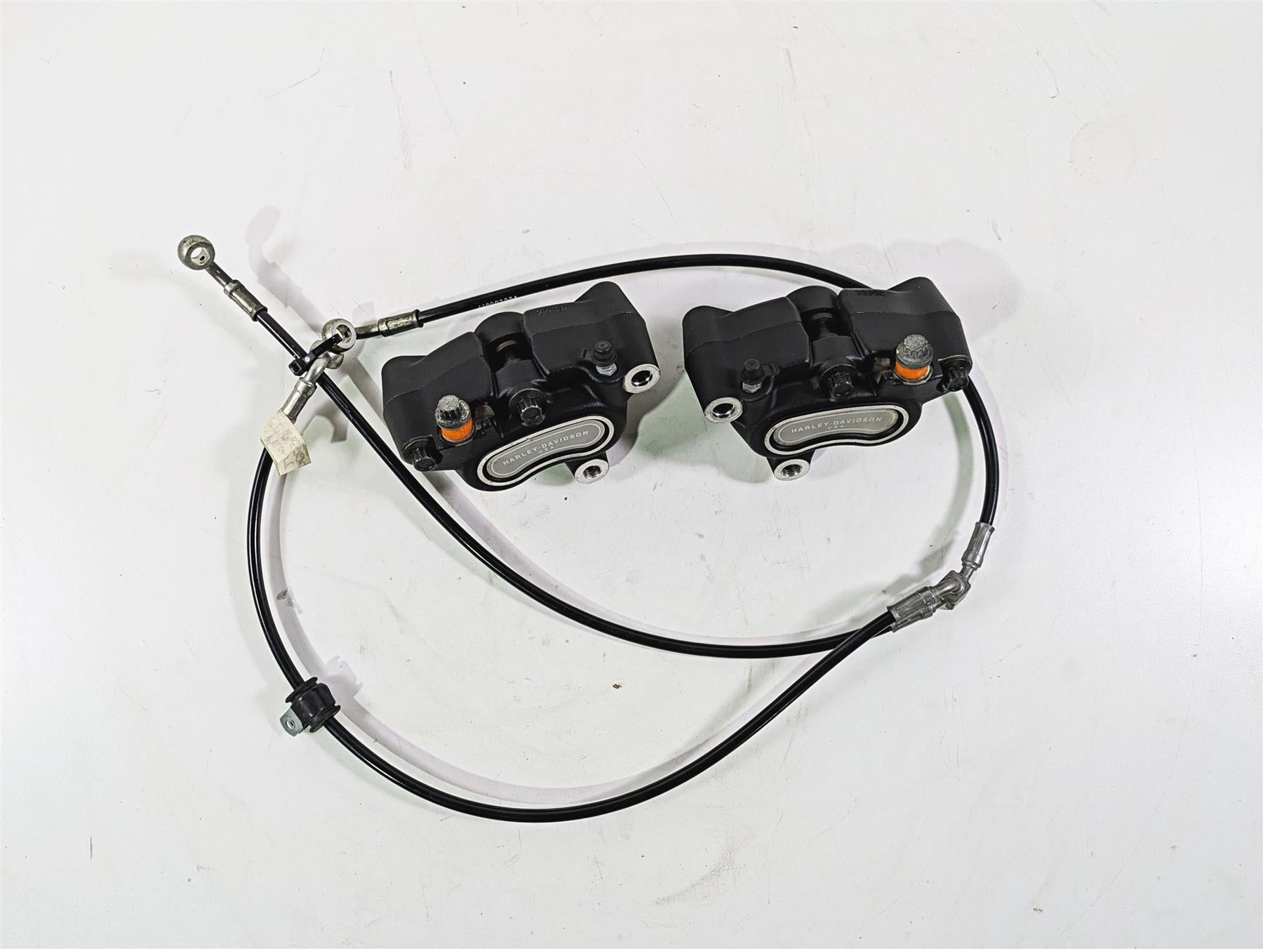 2016 Harley FXDL Dyna Low Rider Front Brake Caliper Set 41300001 41300002 {{ shop.shopifyCountryName }} - Mototech271
