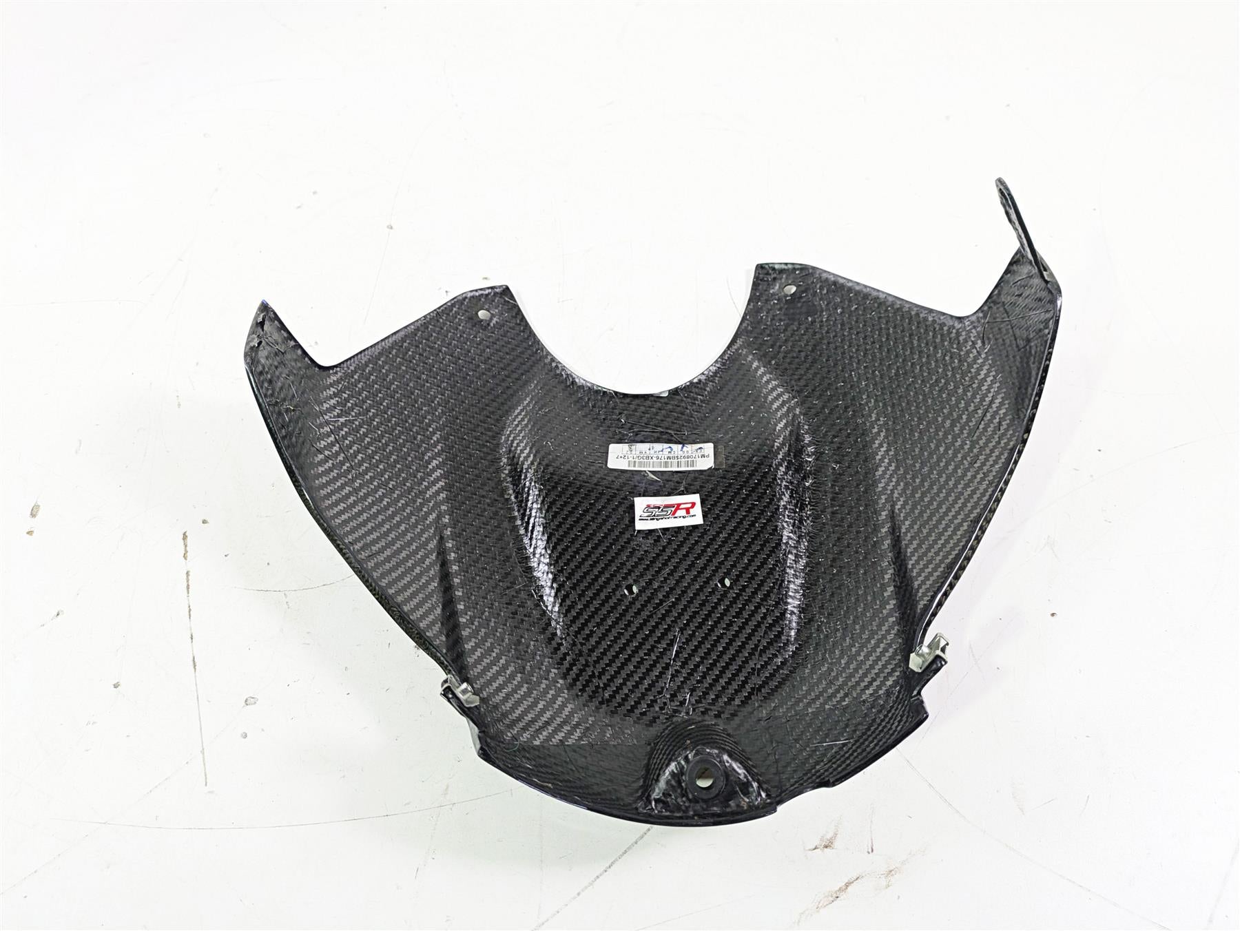 2017 BMW S1000RR K46 Ssr Carbon Fiber Fuel Gas Tank Cover - Read 170892 {{ shop.shopifyCountryName }} - Mototech271
