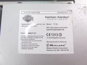 2007 Harley Touring FLHTCU SE CVO Electra Glide Radio CB XM Module Set 76160-06 | Mototech271