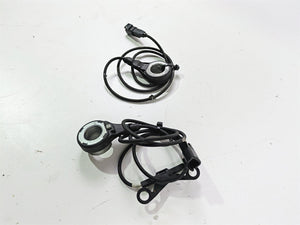 2015 Harley FXDF Dyna Fat Bob Front Rear Abs Brake Wheel Speed Sensors 40682-12