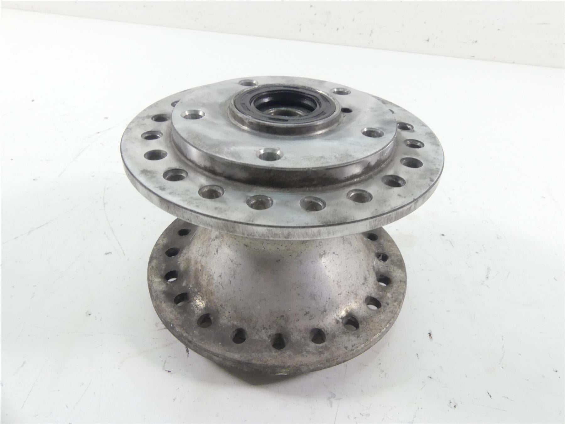 1998 Harley Dyna FXDL Low Rider Front Dual Disc Wheel Hub 3/4" Axle 43591-96B {{ shop.shopifyCountryName }} - Mototech271