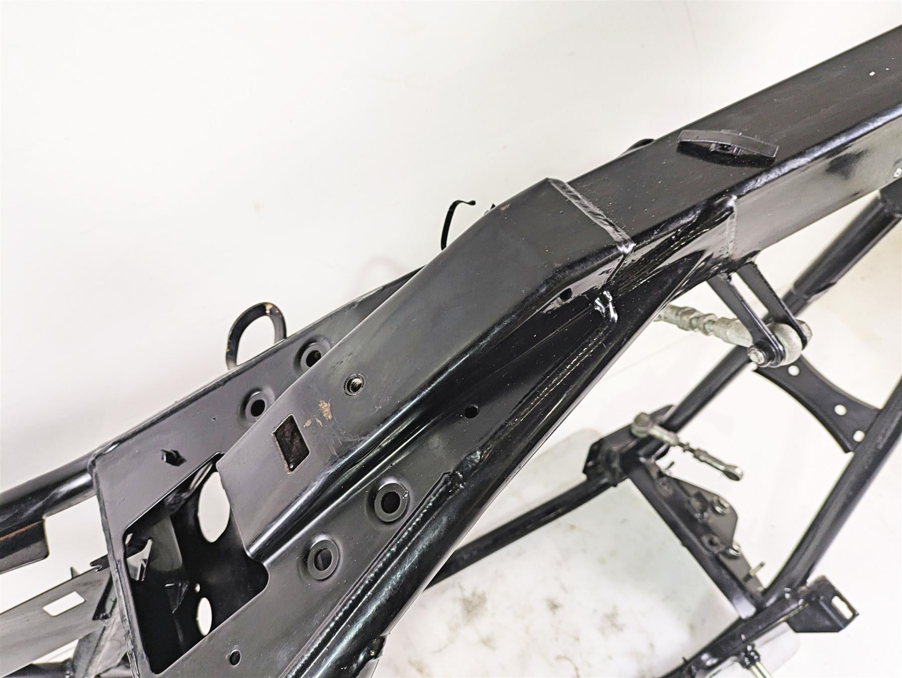 2003 Harley Touring FLHTCUI E-Glide 100th Straight Main Frame Chassis With Salvage Louisiana Title 47900-02A {{ shop.shopifyCountryName }} - Mototech271