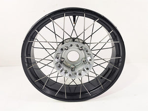 2010 BMW R1200GS K25 Rear Wheel Rim 17x4 Spoke Black Straight 36318553004