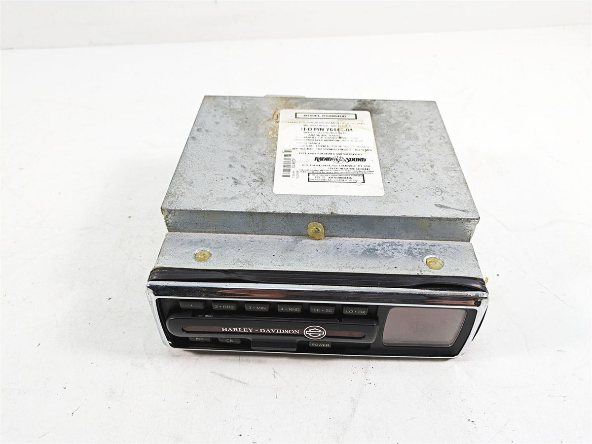 1999 Harley Touring FLHTC Electra Glide Flood Bike Radio CD Player 76146-04 {{ shop.shopifyCountryName }} - Mototech271