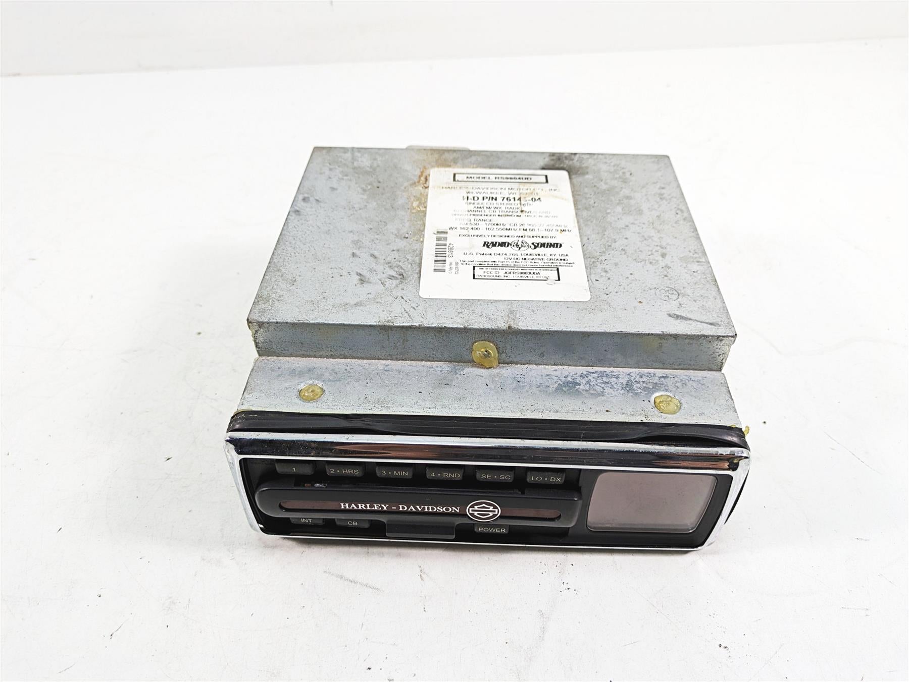 1999 Harley Touring FLHTC Electra Glide Flood Bike Radio CD Player 76146-04