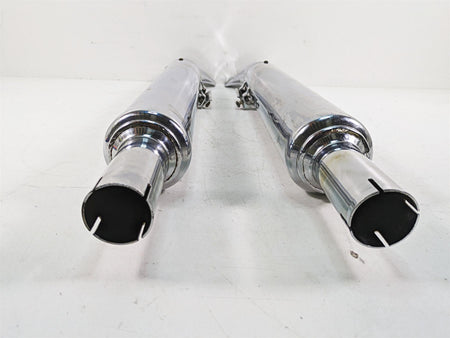 1999 Harley Touring FLHTC Electra Glide Kerker Fishtail Slip On Pipes 027-7583 {{ shop.shopifyCountryName }} - Mototech271