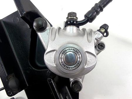 2005 Harley Sportster XL1200 C Rear Brake Caliper & Bracket 40968-05A {{ shop.shopifyCountryName }} - Mototech271