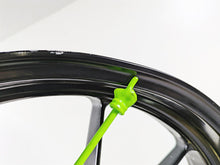Load image into Gallery viewer, 2013 Ducati Hyperstrada 821 Front Wheel Rim 17x3.5 - Dent 50121531AB | Mototech271
