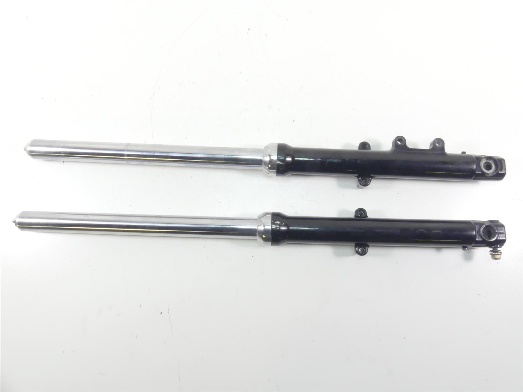 2003 Harley Dyna 100TH FXDL Low Rider Straight Front Fork Leg Set -39mm 45947-00 | Mototech271