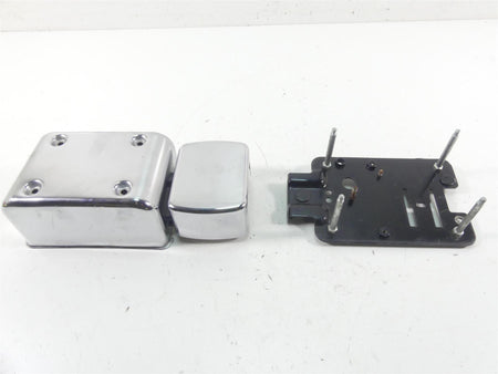 1998 Harley Dyna FXDL Low Rider Electrical Box Carrier + Chrome Cover 66333-90 {{ shop.shopifyCountryName }} - Mototech271
