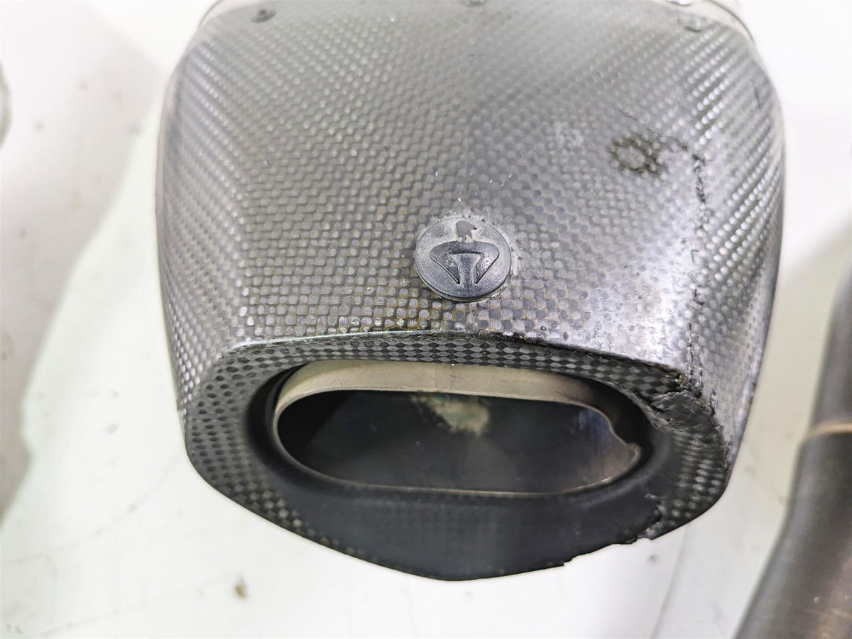 2012 Triumph Daytona 675 Akrapovic Exhaust Slip On Muffler - Read S-T675SO3-HACT {{ shop.shopifyCountryName }} - Mototech271