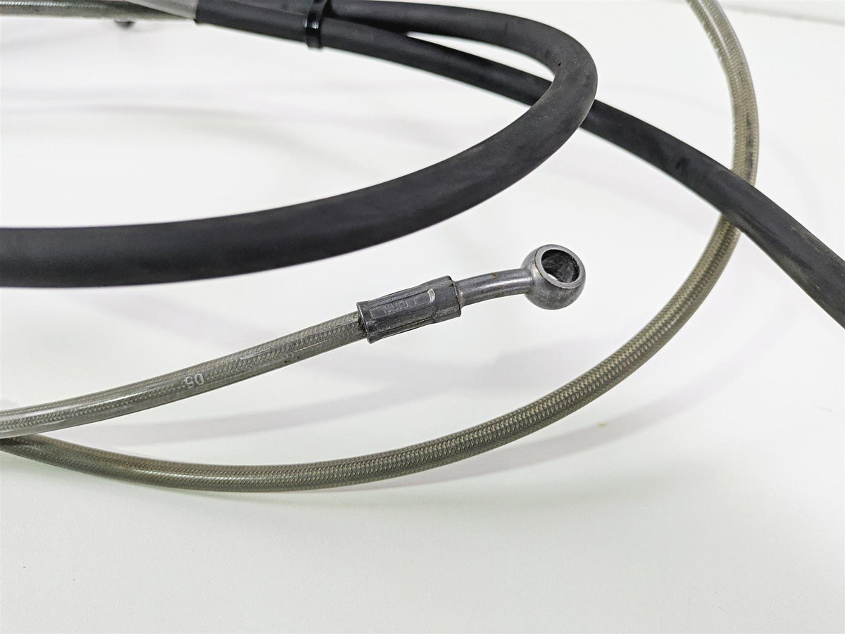 2016 Zero Motorcycles S 9.8 Front Rear Abs Brake Line Hose Set 25-07825 {{ shop.shopifyCountryName }} - Mototech271