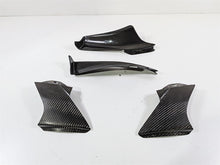 Load image into Gallery viewer, 2008 Aprilia RSVR 1000 Factory Upper Fairing Carbon Infill Cover Set 8178754
