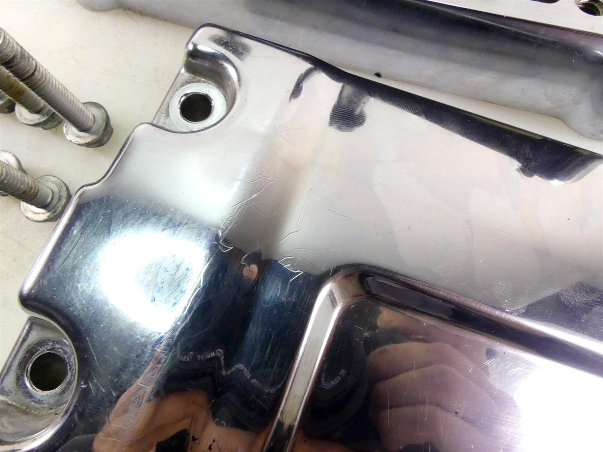2017 Harley Softail FXSB Breakout Chrome Valve Cover Rocker Box Set 17571-99 {{ shop.shopifyCountryName }} - Mototech271