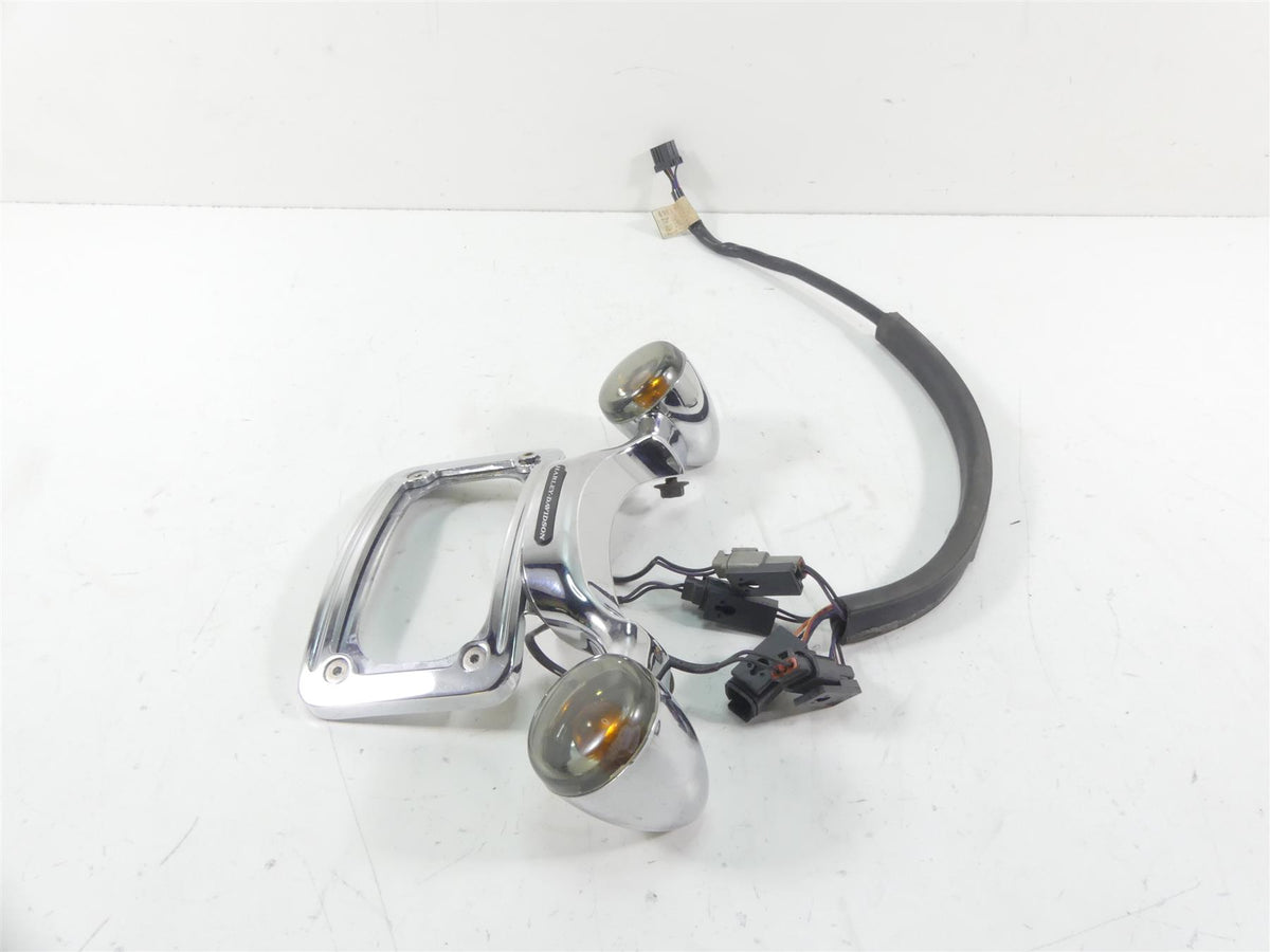 2007 Harley Touring FLHR SE CVO Road King Rear Blinker Bar Plate Holder 68629-05 {{ shop.shopifyCountryName }} - Mototech271