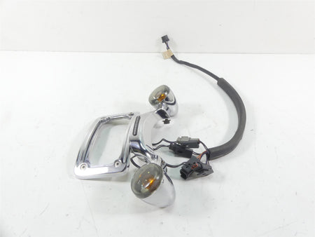 2007 Harley Touring FLHR SE CVO Road King Rear Blinker Bar Plate Holder 68629-05 {{ shop.shopifyCountryName }} - Mototech271