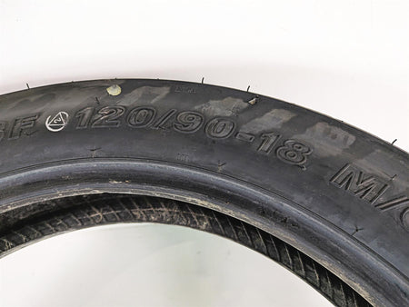Used Motorcycle Front Tire Kenda Kruz K673F 120/90-18 DOT2922 106A2018 {{ shop.shopifyCountryName }} - Mototech271