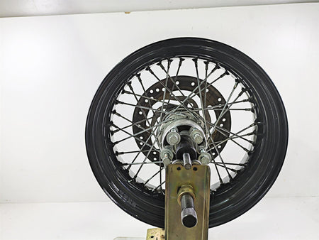 2008 Harley FLSTSB Cross Bones Rear Wheel Rim 17x6 -Read 44936-08 {{ shop.shopifyCountryName }} - Mototech271