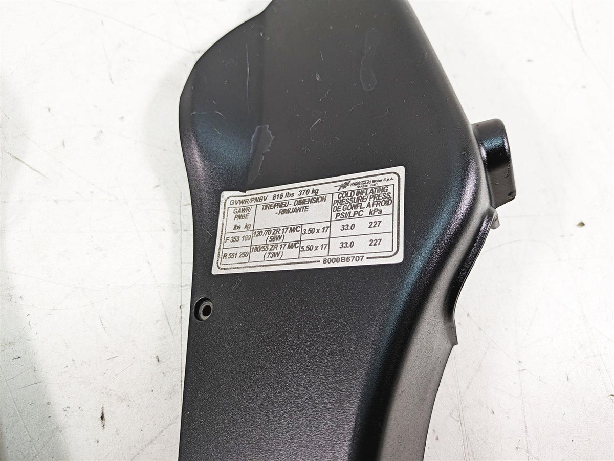 2013 MV Agusta F3 675 ERA Air Inlet Duct Cover Fairing Set 8000B5467 8000B5466 {{ shop.shopifyCountryName }} - Mototech271