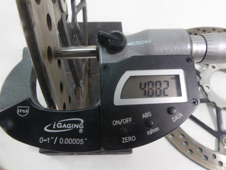 2008 Ducati 1098 S Front Straight Brake Rotor Disc Set 49240901A 49240891A {{ shop.shopifyCountryName }} - Mototech271