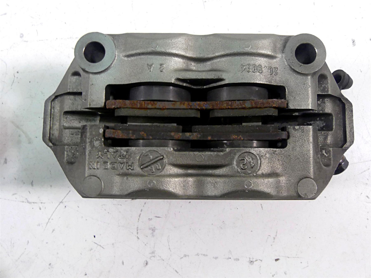 2013 Ducati Diavel Red Front 100mm Brembo Monoblock Brake Caliper Set 61040901C {{ shop.shopifyCountryName }} - Mototech271