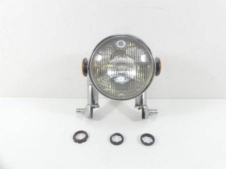 1980 Honda CB750C Custom Headlight Head Light & Mounts 61301-461- 61301-460-000 {{ shop.shopifyCountryName }} - Mototech271