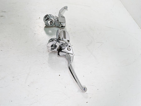 2010 Harley Touring FLHTCU Electra Glide Chrome Brake Clutch Lever Set 44551-08F {{ shop.shopifyCountryName }} - Mototech271
