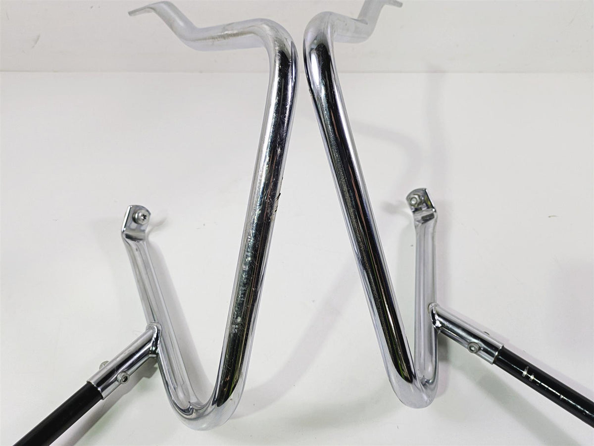 2016 Harley Touring FLHR Road King Saddlebag Rail Guard Set 90200506 90200507 {{ shop.shopifyCountryName }} - Mototech271