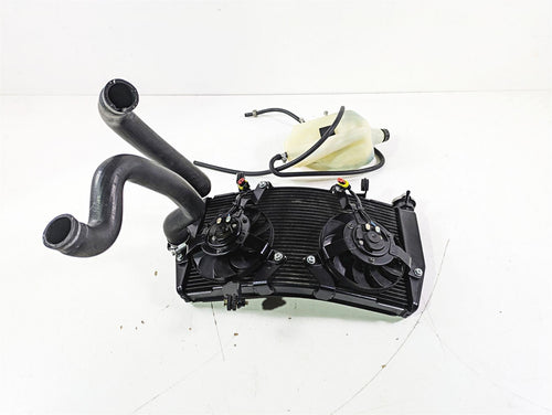 2008 Ducati SBK 1098 S Radiator Fan Reservoir Hoses Set 54840741B 54840742B | Mototech271