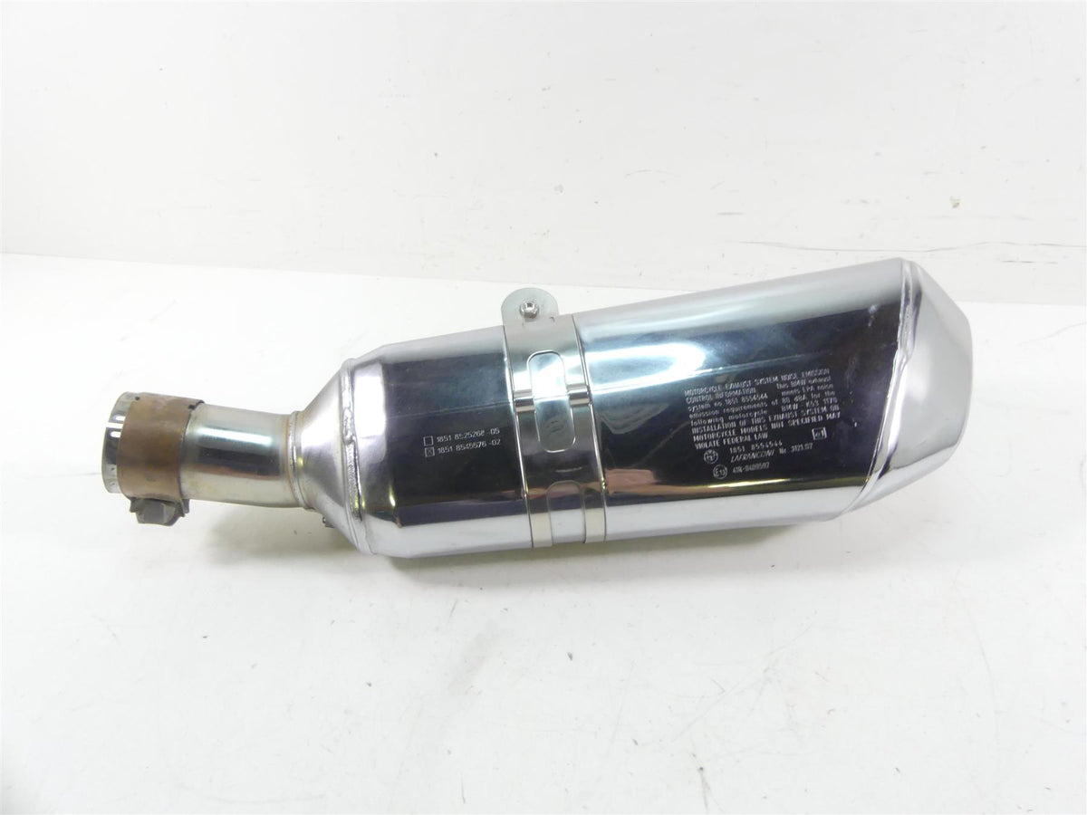 2016 BMW R1200RS K54 Chrome Exhaust Muffler Pipe Silencer -Dent 18518545576 {{ shop.shopifyCountryName }} - Mototech271