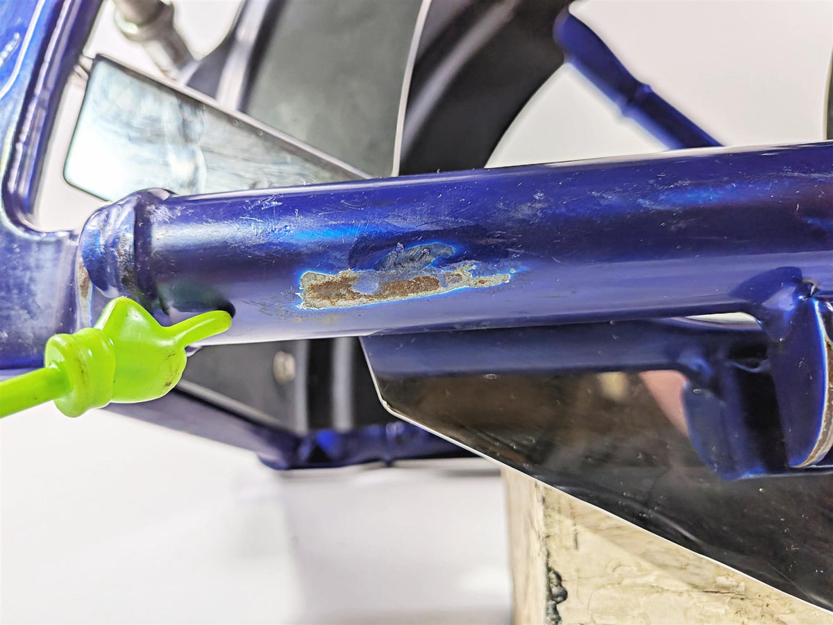 2005 Harley Softail FLSTFSE CVO Fat Boy Rear Swingarm Candy Cobalt 47574-05-Mototech271