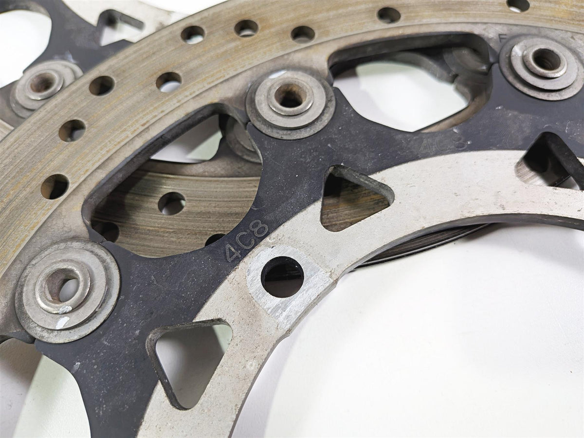 2008 Yamaha YZF R1 RN19 Front Brake Disc Rotor Set 4.9mm 4C8-2581T-00-00 {{ shop.shopifyCountryName }} - Mototech271