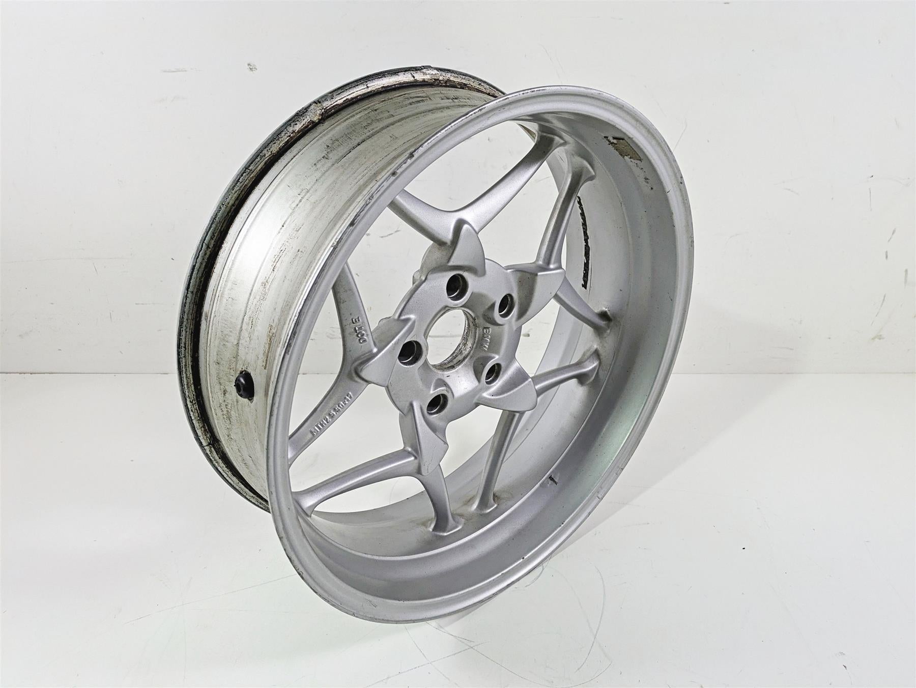2009 BMW R1200RT K26 Straight 17x5.5 Rear Wheel Rim 36317683070 {{ shop.shopifyCountryName }} - Mototech271