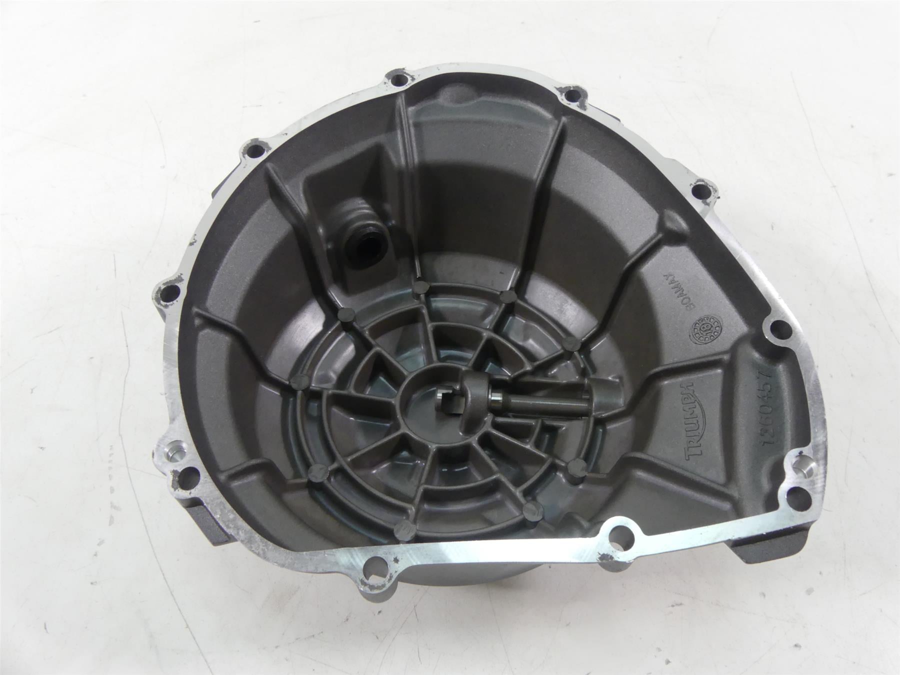 2019 Triumph Street Triple 765R Engine Side Clutch Cover T1260457 {{ shop.shopifyCountryName }} - Mototech271