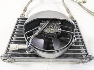 2014 Moto Guzzi California 1400 Touring Oil Cooler Lines & Fan Set B063090 | Mototech271