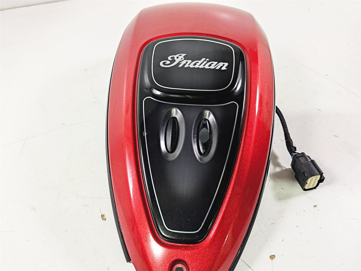 2019 Indian Chieftain Limited Gas Tank Cover Console & Switches Ruby Red 5633653 {{ shop.shopifyCountryName }} - Mototech271